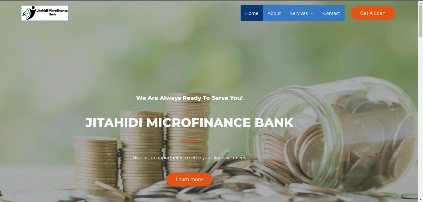 Jitahidi Microfinance bank